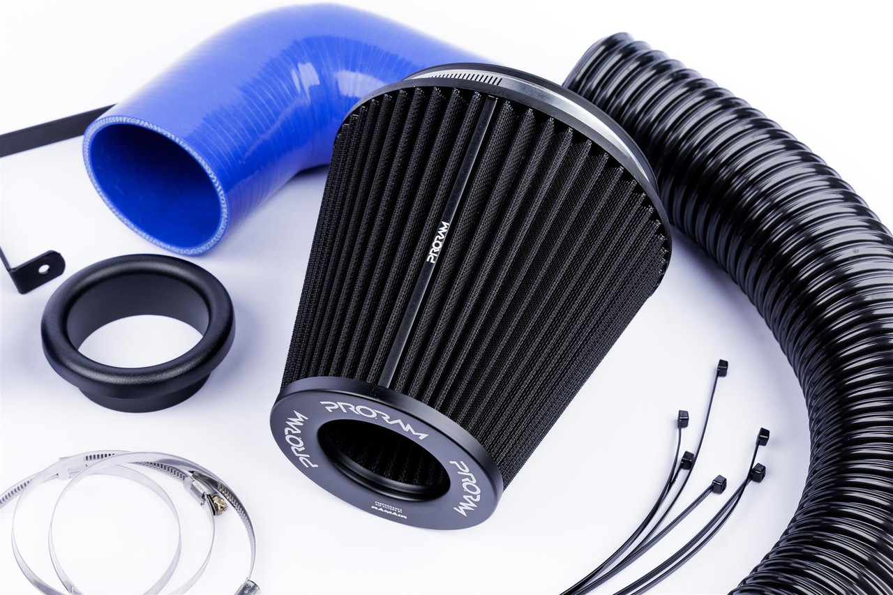 Proram Induction Kit to fit VW MK5 R32 - Blue Hoses - Image 3