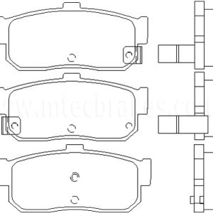 EBC Yellowstuff Rear Brake Pads - DP4889R