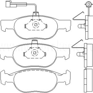 EBC Greenstuff Front Brake Pads - DP21059