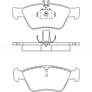 EBC Greenstuff Front Brake Pads - DP21055