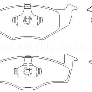 EBC Greenstuff Front Brake Pads - DP21064