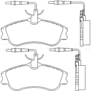 EBC Greenstuff Front Brake Pads - DP21104