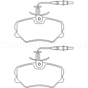 EBC Greenstuff Front Brake Pads - DP21080