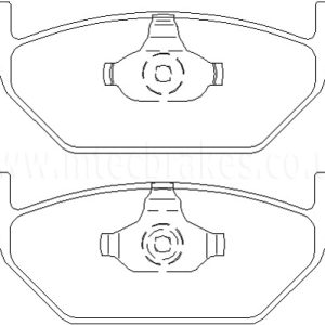 EBC Greenstuff Front Brake Pads - DP21117