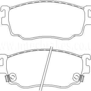 EBC Greenstuff Front Brake Pads - DP21411