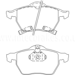 EBC Greenstuff Front Brake Pads - DP21443