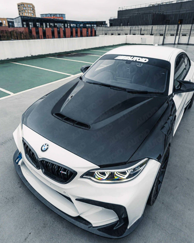 BMW M2 F87, 2 SERIES F22, 1 SERIES F20 PRE-PREG CARBON FIBRE FRONT BONNET BY TRE (2014-2021) - Image 5