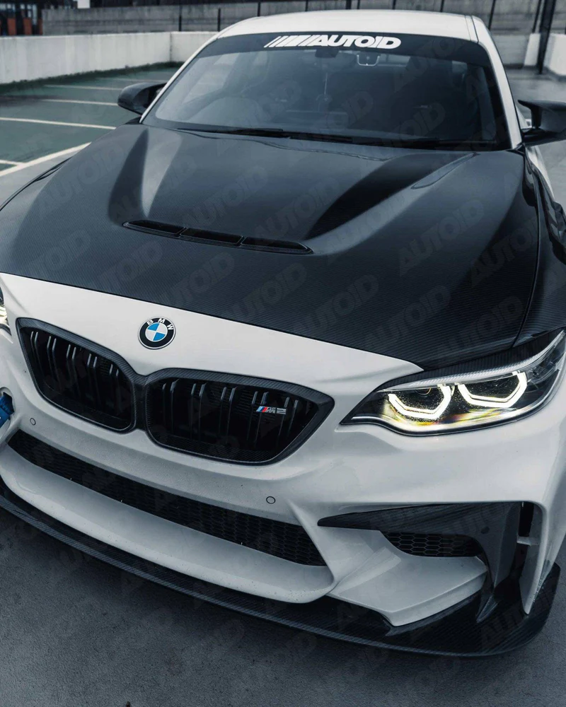 BMW M2 F87, 2 SERIES F22, 1 SERIES F20 PRE-PREG CARBON FIBRE FRONT BONNET BY TRE (2014-2021) - Image 6