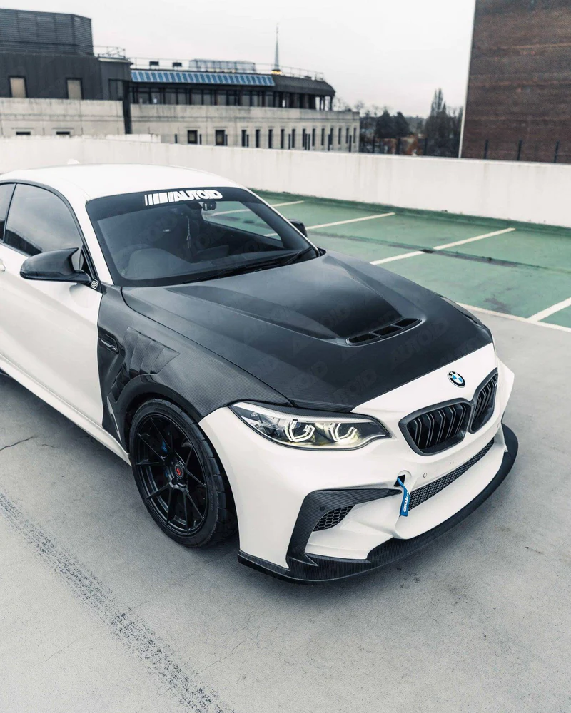 BMW M2 F87, 2 SERIES F22, 1 SERIES F20 PRE-PREG CARBON FIBRE FRONT BONNET BY TRE (2014-2021) - Image 7