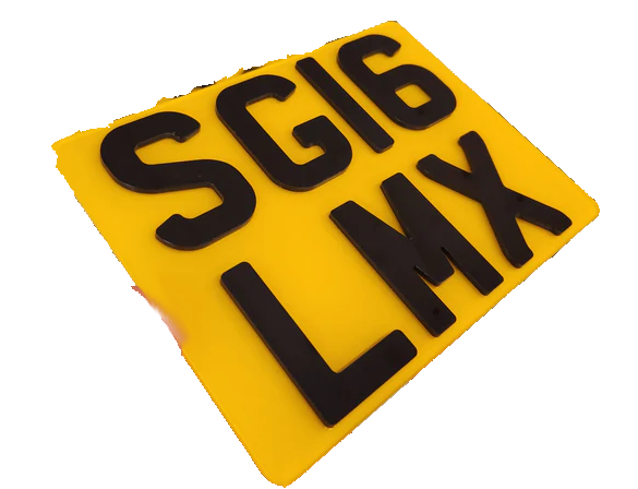 Bike Printed Number Plate - Image 4
