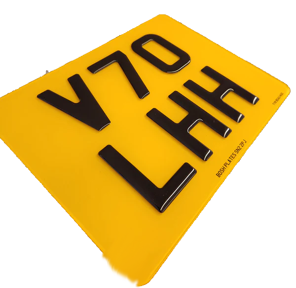 Bike Printed Number Plate - Image 3