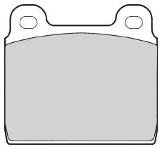 Altpart Front Brake Pads - ALTPAD04