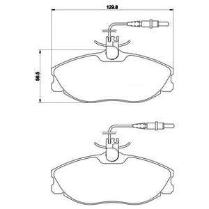 EBC Greenstuff Front Brake Pads - DP21047