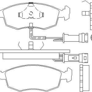 Mintex Front Brake Pads - MDB1236