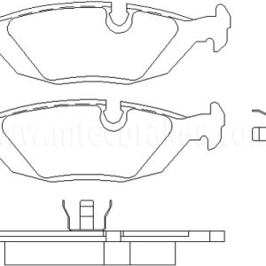 Brembo Rear Brake Pads - P06009