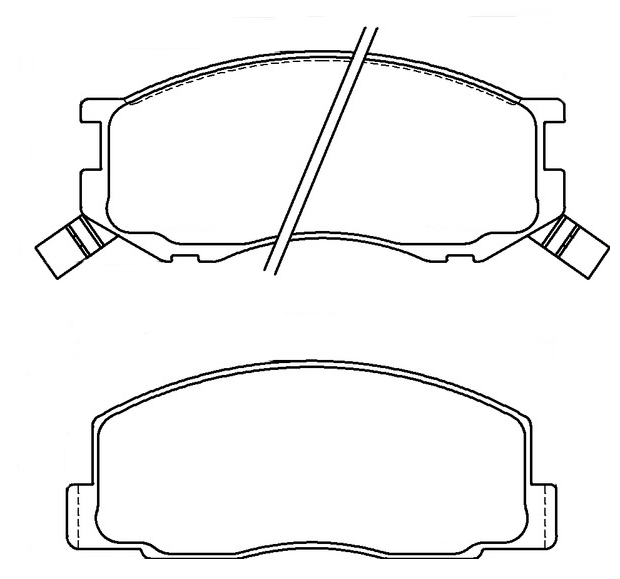 Brakeworld Front Brake Pads - BW225