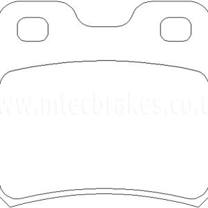 EBC Yellowstuff Rear Brake Pads - DP4761R