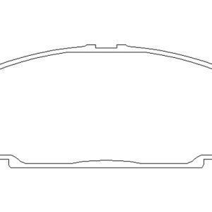 Brakeworld Front Brake Pads - BW701