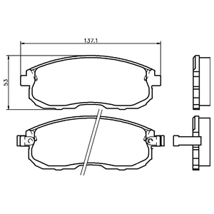 Brembo Front Brake Pads - P56021