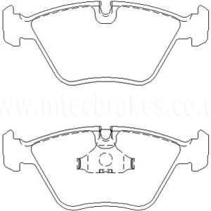 Brakeworld Front Brake Pads - BW433