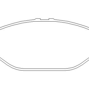 Brakeworld Front Brake Pads - BW592