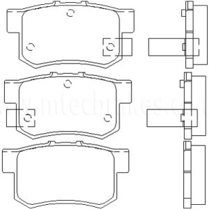 Brakeworld Front Brake Pads - BW462