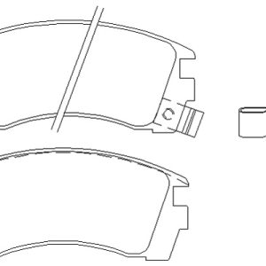 Brakeworld Front Brake Pads - BW550