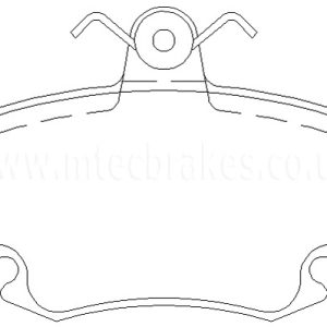 Brakeworld Front Brake Pads - BW559