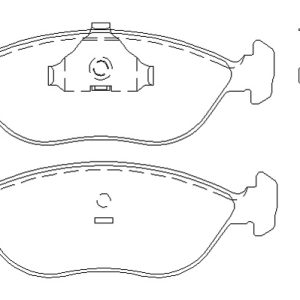 Brakeworld Front Brake Pads - BW589