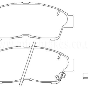 Brakeworld Front Brake Pads - BW507
