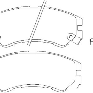 Brakeworld Front Brake Pads - BW535