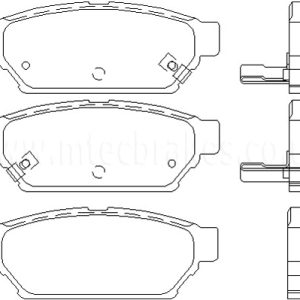 EBC Yellowstuff Rear Brake Pads - DP4986R