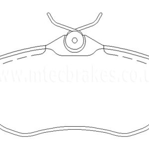 Brakeworld Front Brake Pads - BW641