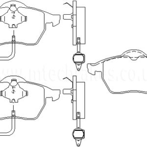 Brakeworld Front Brake Pads - BW723