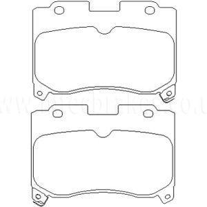 Brakeworld Front Brake Pads - BW612