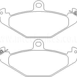 EBC Yellowstuff Rear Brake Pads - DP4885/2R
