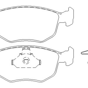 Brakeworld Front Brake Pads - BW578