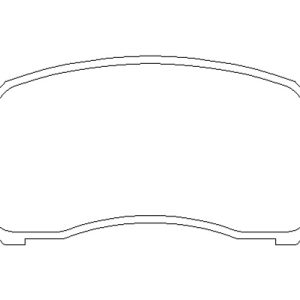 Brakeworld Front Brake Pads - BW798