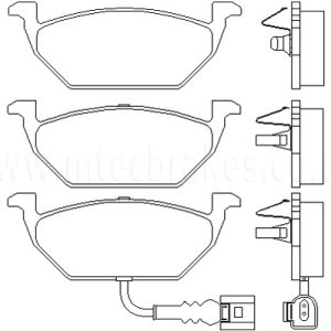 Brembo Front Brake Pads - P85072
