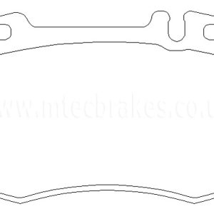 Brakeworld Front Brake Pads - BW889