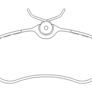 Brakeworld Front Brake Pads - BW970