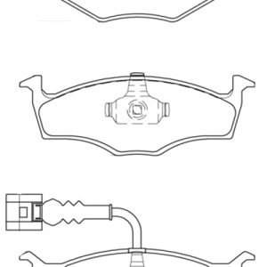 Brakeworld Front Brake Pads - BW4047