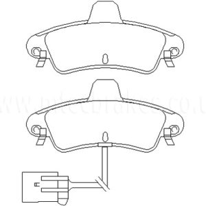 EBC Yellowstuff Rear Brake Pads - DP4965R
