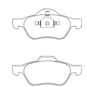 Brakeworld Front Brake Pads - BW948