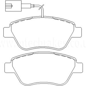 Brakeworld Front Brake Pads - BW953