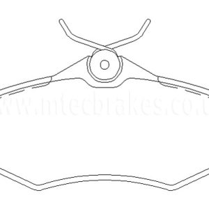 Brakeworld Front Brake Pads - BW959