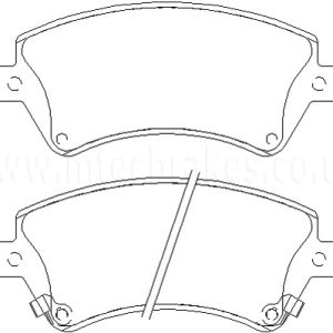 MTEC Front Brake Pads - MTECPAD4192