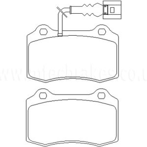 Brembo Front Brake Pads - P85104