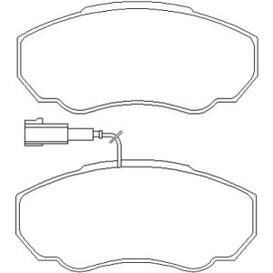 Brakeworld Front Brake Pads - BW975