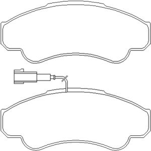Brakeworld Front Brake Pads - BW977